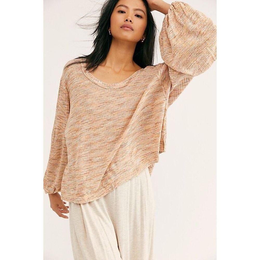 Free People Happy Day Top Size L. B-7